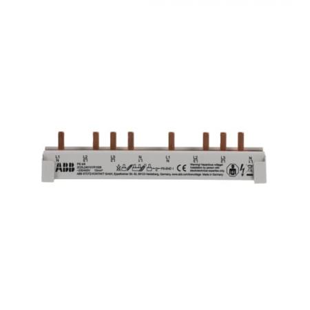 ABB PS4/8 Phasenschiene 4Ph., 8 Pins, 10mm2 Phasenfolge L1-L2-L3-N-L1-L2-...