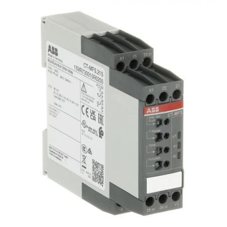 ABB CT-MFS.21S Zeitrelais, multifunktion 2We, 24-240V AC/DC Nachfolgegerät von 1SVR630010R0200