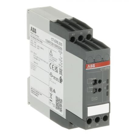 ABB CT-ERS.22S Zeitrelais, ansprechverzögert 2 WE, 24-48 VDC, 24-240 VAC Nachfolgegerät von 1SVR630100R3300