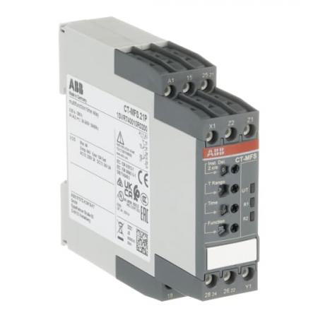 ABB CT-MFS.21P Zeitrelais, multifunktion 2We, 24-240V AC/DC, 2 potentialfreie Steuereingänge