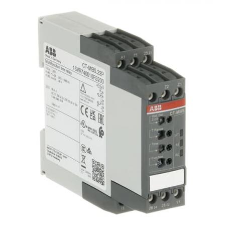 ABB CT-MBS.22P Zeitrelais, multifunktion 2We, 24-48VDC, 24-240VAC,potentialfreier Steuereingang