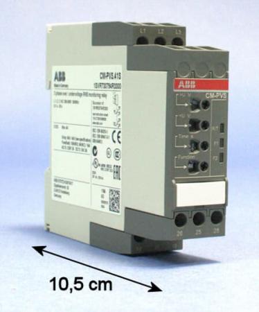 ABB CM-PVS.41S Dreiphasenüberwachungsrelais 2We, 0,0,1-30s, L1-L2-L3=3x300-500VAC Nachfolgegerät von 1SVR630794R3300
