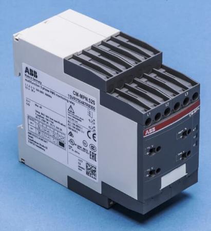 ABB CM-MPN.52S Dreiphasenüberwachungsrelais 2We, Multifunkt., 0,0,1-30s, L1-L2-L3=3x350-580VAC Nachfolgegerät von 1SVR650487R8300