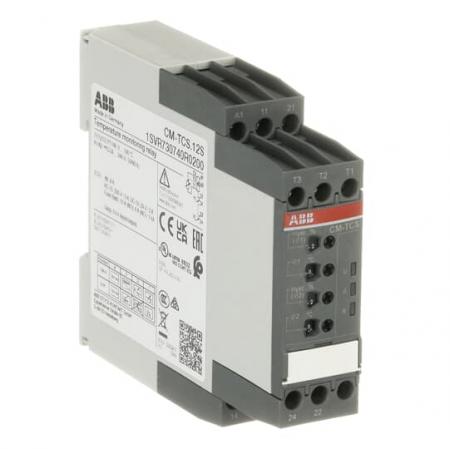 ABB CM-TCS.12S Temperaturüberwachungsrelais Temp.-bereich 0...+100°C, 24-240V AC/DC Nachfolgegerät von 1SVR630740R0200