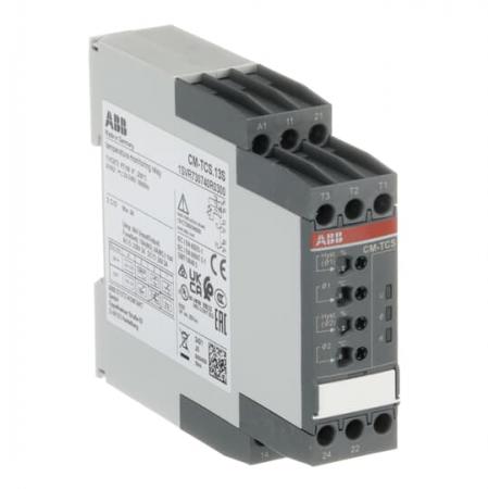 ABB CM-TCS.13S Temperaturüberwachungsrelais Temp.-bereich 0...+200°C, 24-240V AC/DC Nachfolgegerät von 1SVR630740R0300