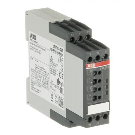 ABB CM-TCS.22S Temperaturüberwachungsrelais Temp.-bereich 0...+100°C, 24V AC/DC Nachfolgegerät von 1SVR630740R9200