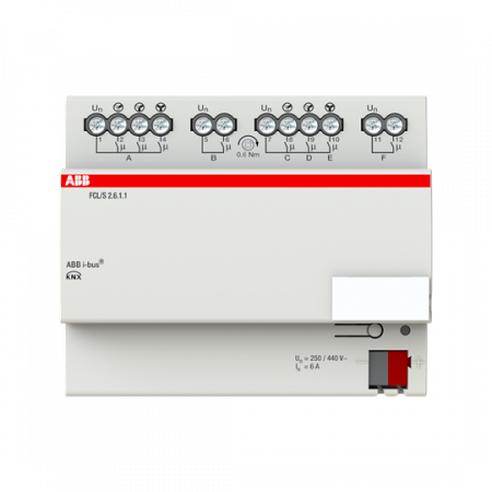 ABB FCL/S 2.6.1.1 Lüfter-Aktor, 2fach, 6 A, REG