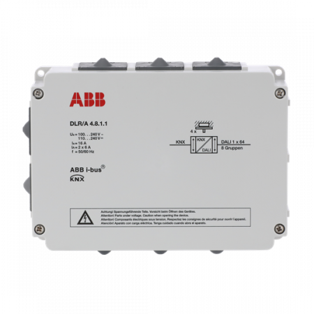 ABB DLR/A4.8.1.1 DALI-Lichtregler, 4fach, AP