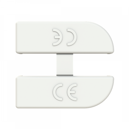 ABB PS-END 1 CB Endkappe für einphasige CB Phasenschienen UL508 geschützter Neutralleiter UL508