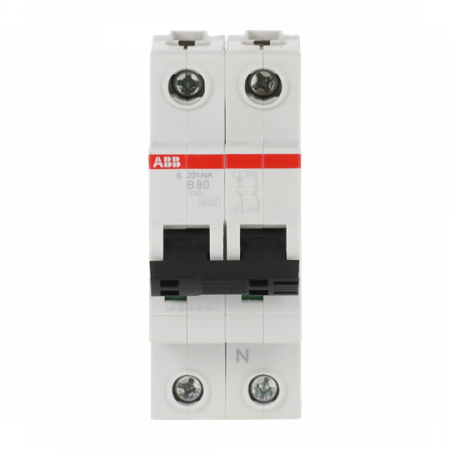 ABB S201-B80NA Sicherungsautomat B-Char., 6kA, 80A, 1P,+NA