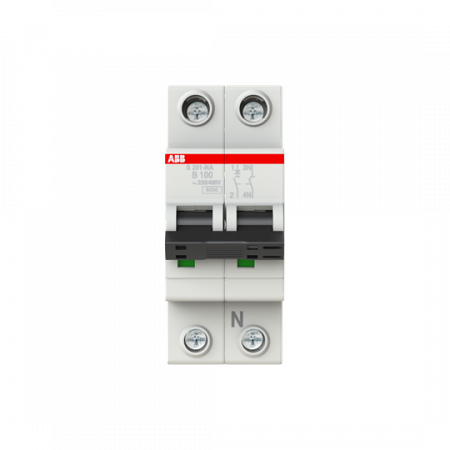 ABB S201-B100NA Sicherungsautomat B-Char., 6kA, 100A, 1P,+NA
