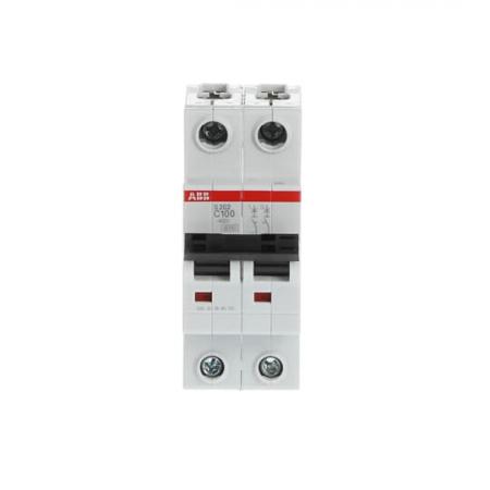ABB S202-C100 Sicherungsautomat C-Char., 6kA, 100A, 2P