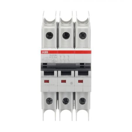 ABB SU203M-K0.5 Sicherungsautomat K-Char., 10kA, 0,5A, 3P UL489