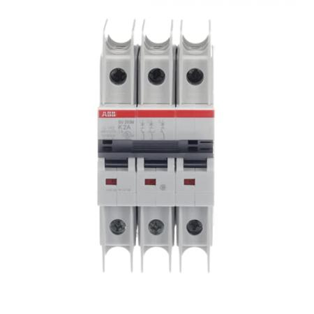 ABB SU203M-K2 Sicherungsautomat K-Char., 10kA, 2A, 3P UL489