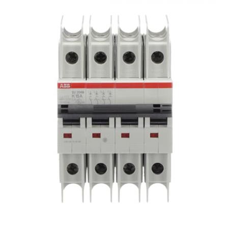 ABB SU204M-K15 Sicherungsautomat K-Char., 10kA, 15A, 4P UL489