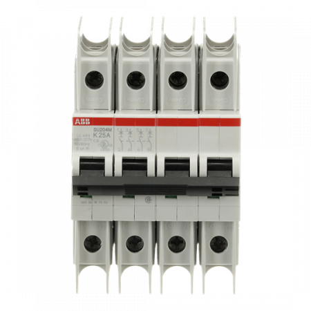 ABB SU204M-K25 Sicherungsautomat K-Char., 10kA, 25A, 4P UL489
