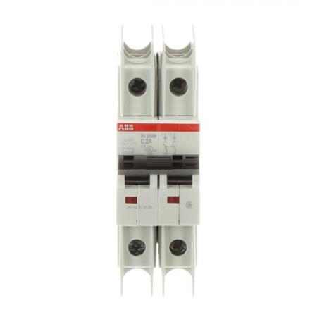 ABB SU202M-C2 Sicherungsautomat C-Char., 10kA, 2A, 2P UL489