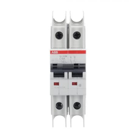 ABB SU202M-C6 Sicherungsautomat C-Char., 10kA, 6A, 2P UL489