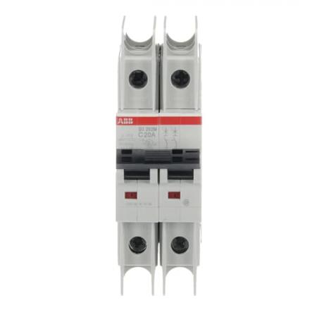ABB SU202M-C20 Sicherungsautomat C-Char., 10kA, 20A, 2P UL489