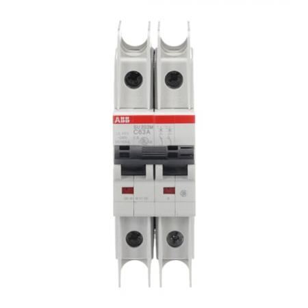 ABB SU202M-C63 Sicherungsautomat C-Char., 10kA, 63A, 2P UL489