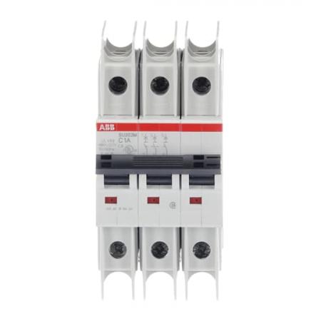 ABB SU203M-C1 Sicherungsautomat C-Char., 10kA, 1A, 3P UL489