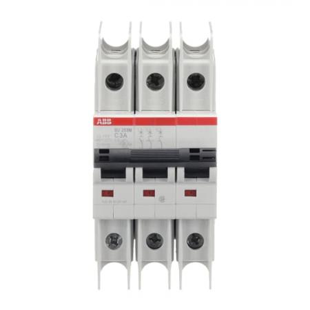 ABB SU203M-C3 Sicherungsautomat C-Char., 10kA, 3A, 3P UL489