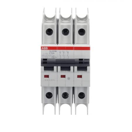 ABB SU203M-C5 Sicherungsautomat C-Char., 10kA, 5A, 3P UL489