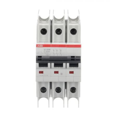 ABB SU203M-C20 Sicherungsautomat C-Char., 10kA, 20A, 3P UL489