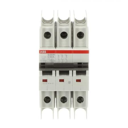 ABB SU203M-C50 Sicherungsautomat C-Char., 10kA, 50A, 3P UL489