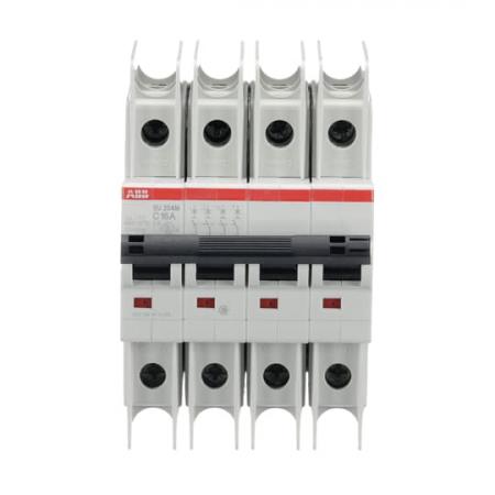 ABB SU204M-C16 Sicherungsautomat C-Char., 10kA, 16A, 4P UL489