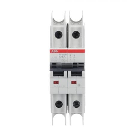 ABB SU202M-K15 Sicherungsautomat K-Char., 10kA, 15A, 2P UL489