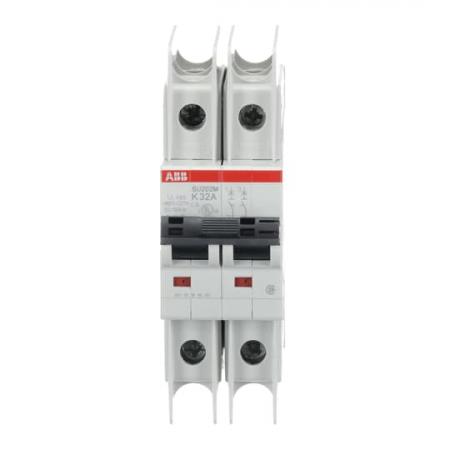 ABB SU202M-K32 Sicherungsautomat K-Char., 10kA, 32A, 2P UL489