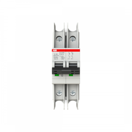 ABB SU202M-Z0.5 Sicherungsautomat Z-Char., 10kA, 0,5A, 2P UL489