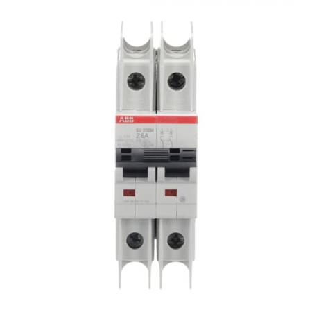 ABB SU202M-Z6 Sicherungsautomat Z-Char., 10kA, 6A, 2P UL489