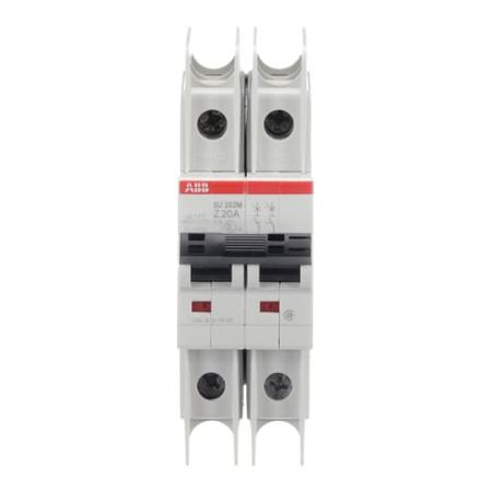 ABB SU202M-Z20 Sicherungsautomat Z-Char., 10kA, 20A, 2P UL489