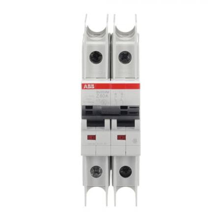 ABB SU202M-Z60 Sicherungsautomat Z-Char., 10kA, 60A, 2P UL489