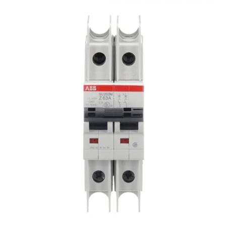 ABB SU202M-Z63 Sicherungsautomat Z-Char., 10kA, 63A, 2P UL489