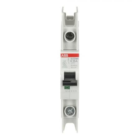 ABB SU201MR-K15 Sicherungsautomat K-Char., 10kA, 15A, 1P, RTT UL 489, Ringkabelanschluss