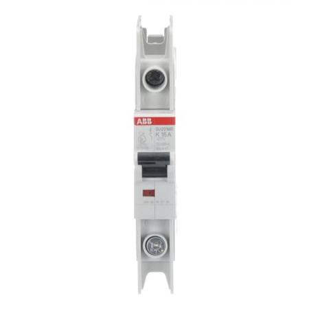 ABB SU201MR-K16 Sicherungsautomat K-Char., 10kA, 16A, 1P, RTT UL 489, Ringkabelanschluss