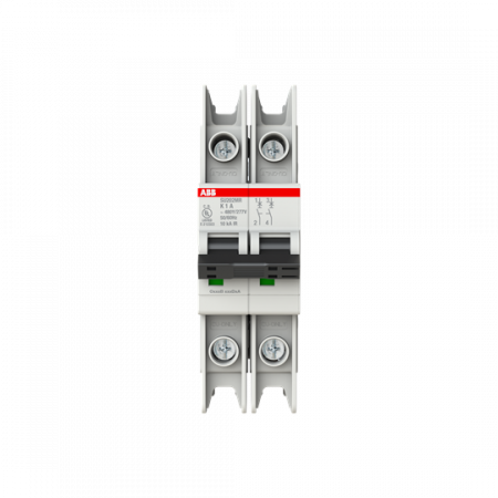 ABB SU202MR-K1 Sicherungsautomat K-Char., 10kA, 1A, 2P, RTT UL 489, Ringkabelanschluss