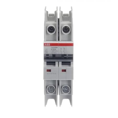 ABB SU202MR-K8 Sicherungsautomat K-Char., 10kA, 8A, 2P, RTT UL 489, Ringkabelanschluss