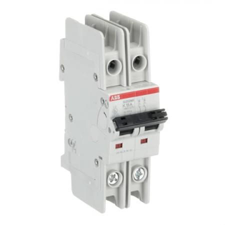 ABB SU202MR-K15 Sicherungsautomat K-Char., 10kA, 15A, 2P, RTT UL 489, Ringkabelanschluss