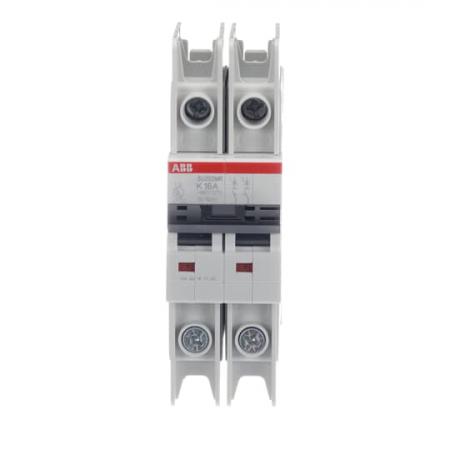 ABB SU202MR-K16 Sicherungsautomat K-Char., 10kA, 16A, 2P, RTT UL 489, Ringkabelanschluss
