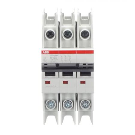 ABB SU203MR-K15 Sicherungsautomat K-Char., 10kA, 15A, 3P, RTT UL 489, Ringkabelanschluss