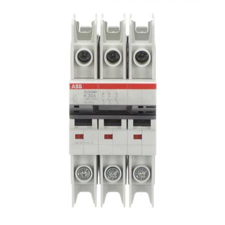 ABB SU203MR-K30 Sicherungsautomat K-Char., 10kA, 30A, 3P, RTT UL 489, Ringkabelanschluss