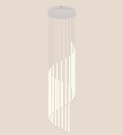 TRIO BAXTER LED-Pendelleuchte 70W CCT 2300-4000K dimmbar Ø 37 cm Warmgrau