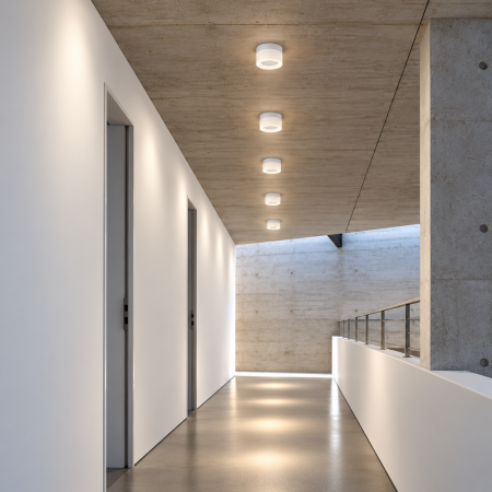 HELESTRA LIV 15/1732.22 LED Deckenleuchte 10 W 460 lm 2900 K Warmweiß CRI 90 dimmbar Mattschwarz