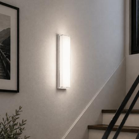 Helestra COSI 31 LED Wandleuchte 10W 2900 K Warmweiß 660 lm Dimmbar Mattnickel
