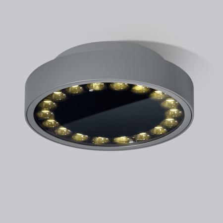 HELESTRA SAY LED Deckenleuchte Außen 13 W 1020 lm 3000 K Warmweiß IP65 Graphit