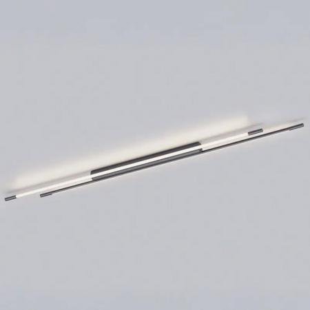 150cm Helestra LEDA LED Deckenleuchte in titangrau eloxiert